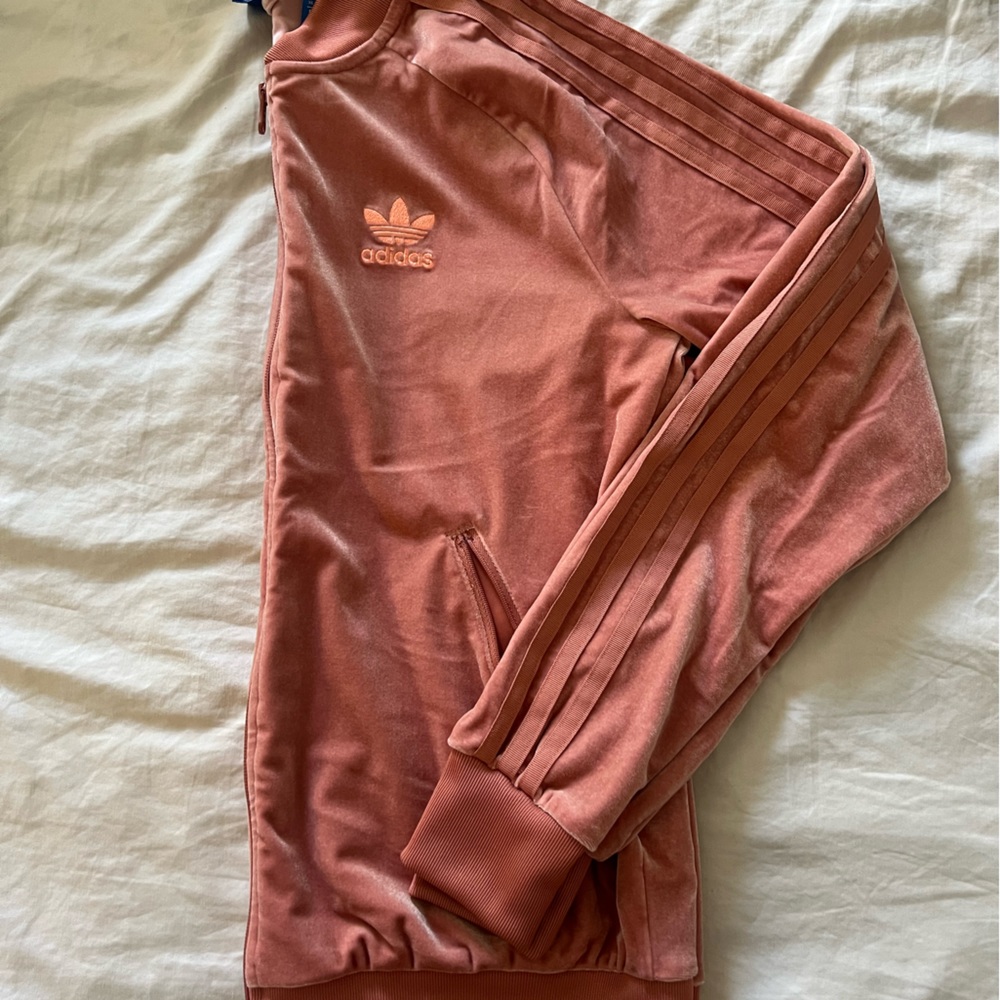 Adidas Suede Zip Up